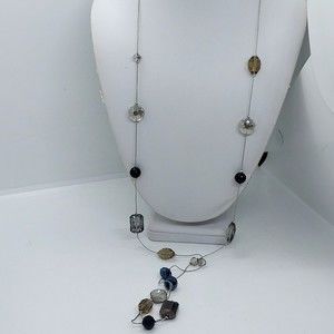 Charming Charlie glass‎ bead long necklace